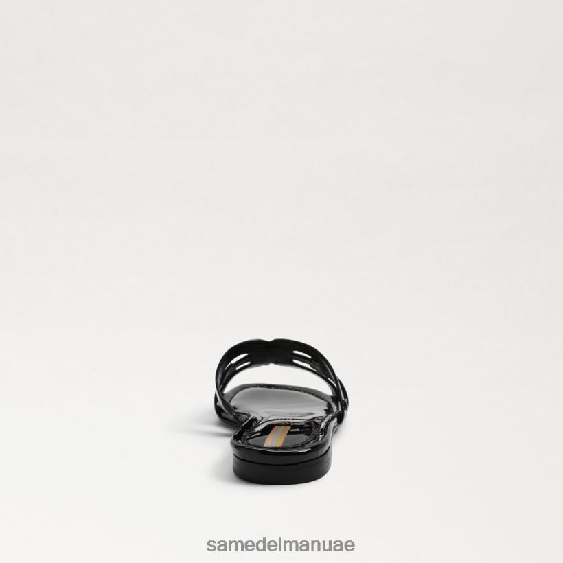 أسود براءة اختراع أحذية Sam Edelman نحيف صندل منزلق خليج 246L6T379