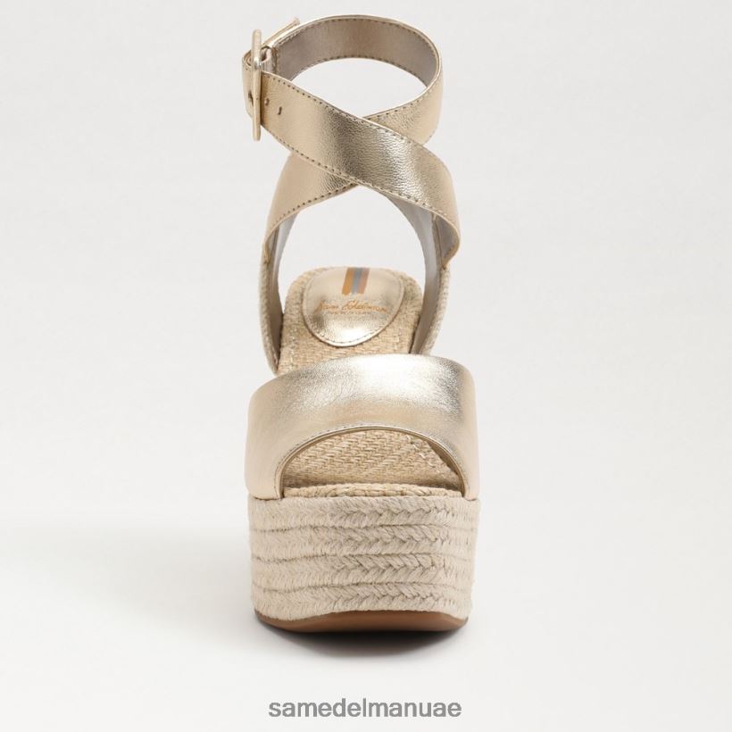 أوراق الذهب أحذية Sam Edelman نحيف صندل إسبادريل إسبادريل من فادا 246L6T383