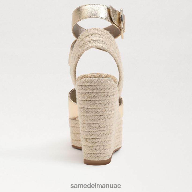أوراق الذهب أحذية Sam Edelman نحيف صندل إسبادريل إسبادريل من فادا 246L6T383