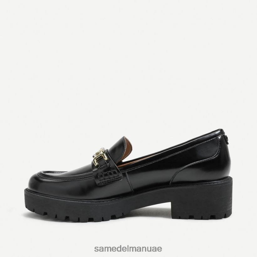 أسود براءة اختراع أحذية Sam Edelman نحيف حذاء تيغان لوغ الوحيد 246L6T395