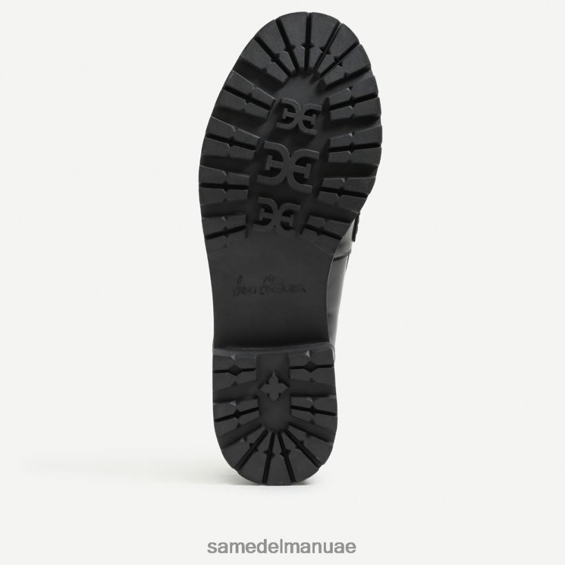 أسود براءة اختراع أحذية Sam Edelman نحيف حذاء تيغان لوغ الوحيد 246L6T395