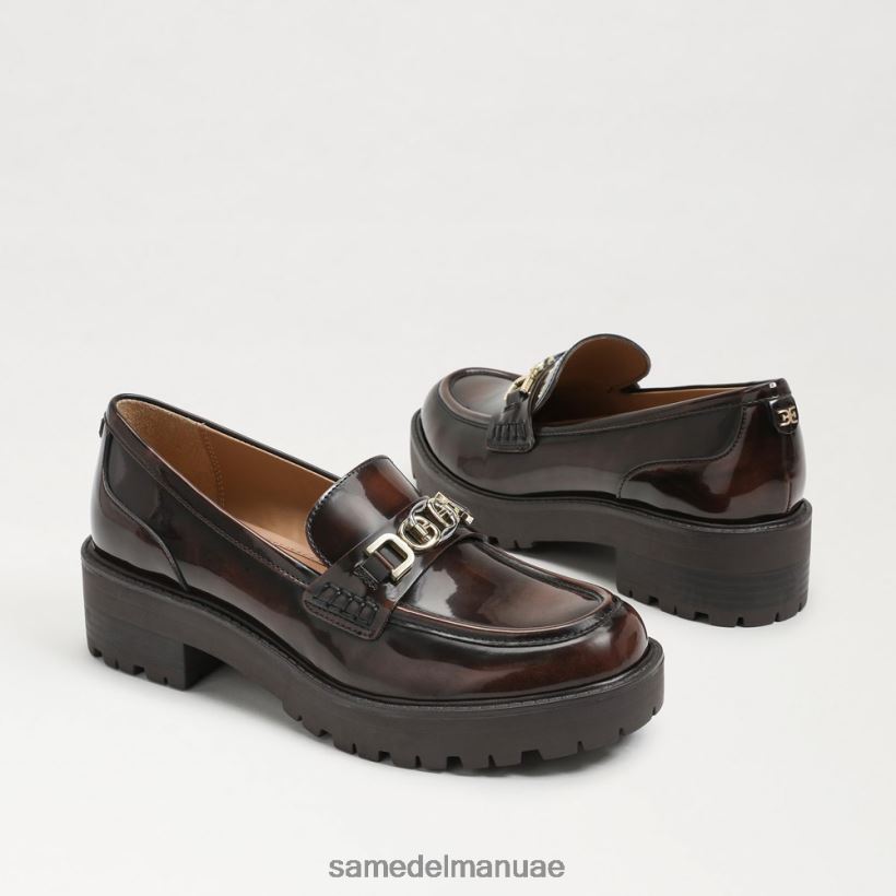 كستناء أحذية Sam Edelman نحيف حذاء تيغان لوغ الوحيد 246L6T396