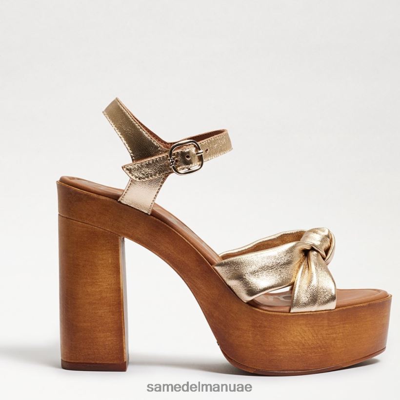 شامبانيا أحذية Sam Edelman نحيف صندل منصة تريستا 246L6T401