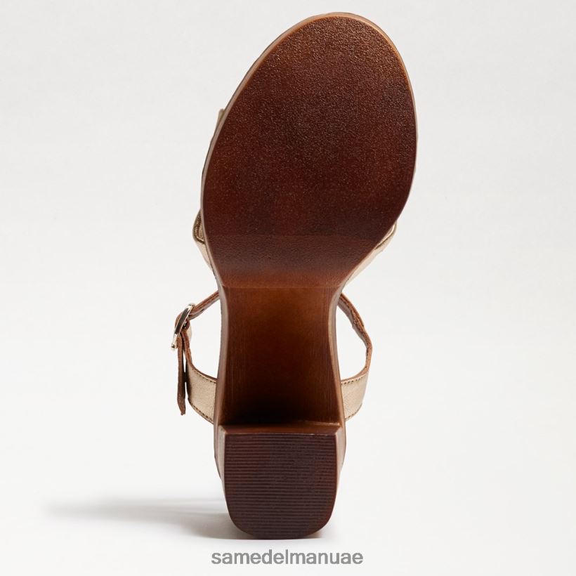 شامبانيا أحذية Sam Edelman نحيف صندل منصة تريستا 246L6T401
