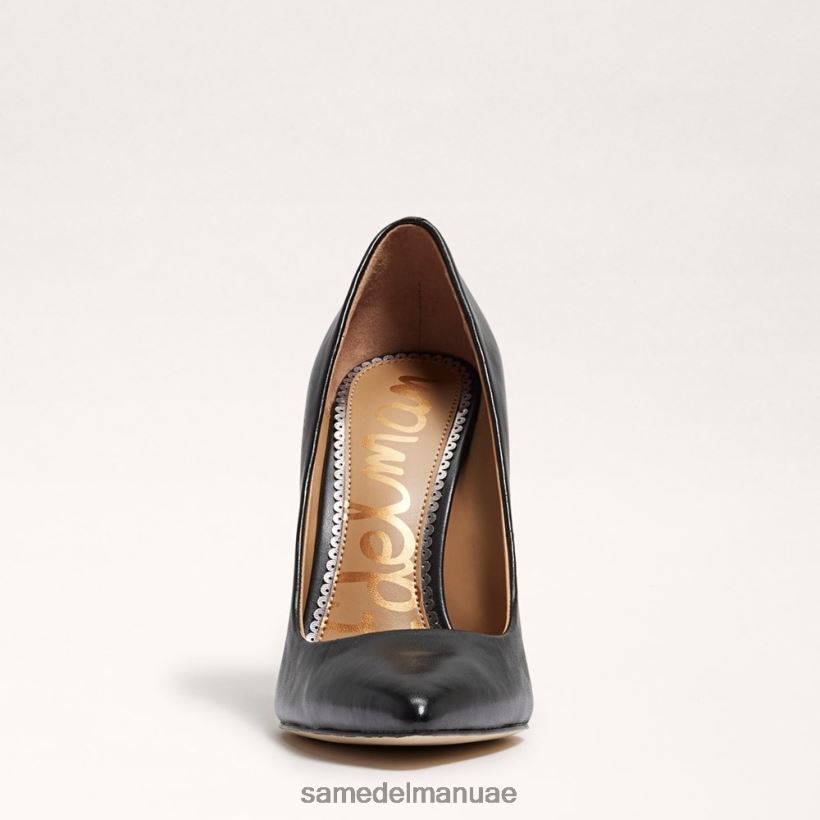 جلد أسود أحذية Sam Edelman نحيف كعب دانا مدبب عند أصابع القدم 246L6T409
