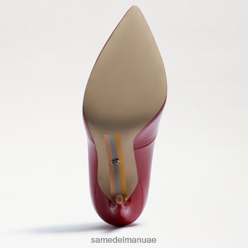 روبي الأحمر أحذية Sam Edelman نحيف كعب دانا مدبب عند أصابع القدم 246L6T410