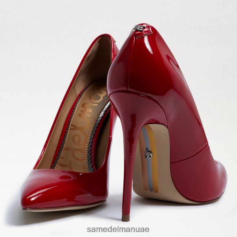 روبي الأحمر أحذية Sam Edelman نحيف كعب دانا مدبب عند أصابع القدم 246L6T410