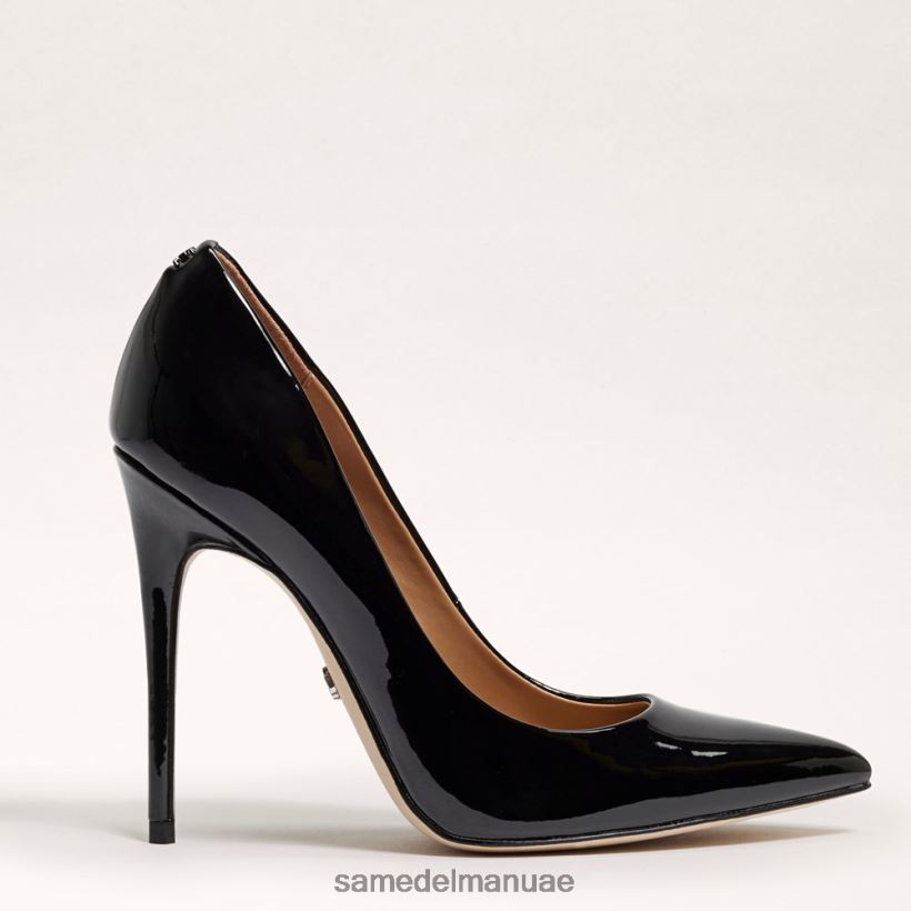 أسود براءة اختراع أحذية Sam Edelman نحيف كعب دانا مدبب عند أصابع القدم 246L6T411