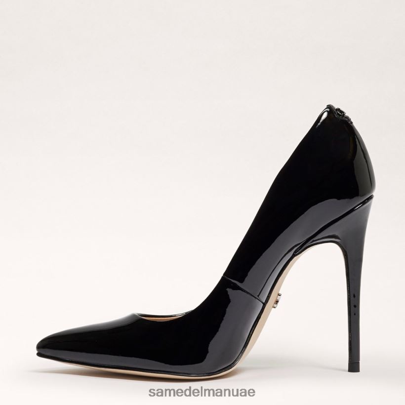 أسود براءة اختراع أحذية Sam Edelman نحيف كعب دانا مدبب عند أصابع القدم 246L6T411