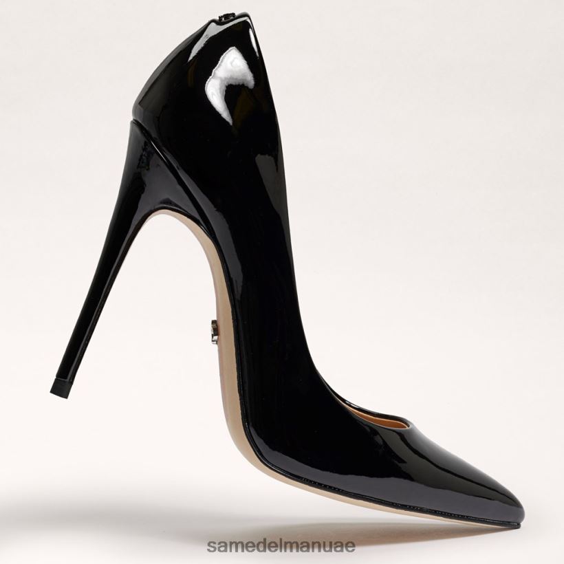 أسود براءة اختراع أحذية Sam Edelman نحيف كعب دانا مدبب عند أصابع القدم 246L6T411