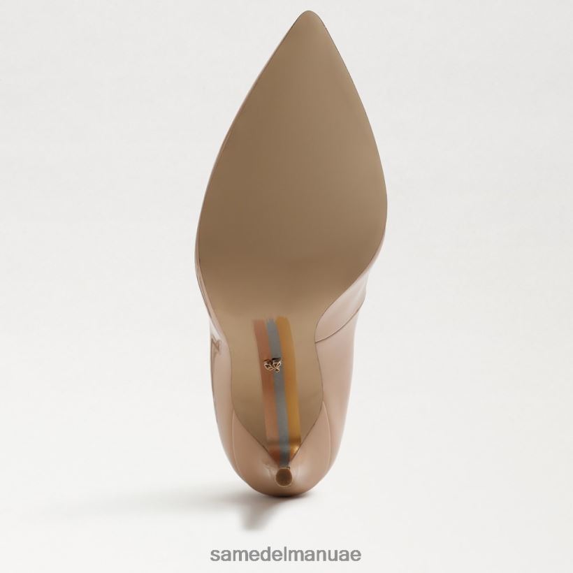 استحى البيج أحذية Sam Edelman نحيف كعب دانا مدبب عند أصابع القدم 246L6T412