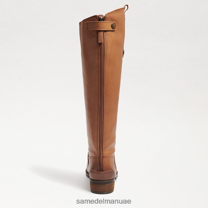 جلد الويسكي أحذية Sam Edelman نحيف حذاء ركوب جلد بيني 246L6T416
