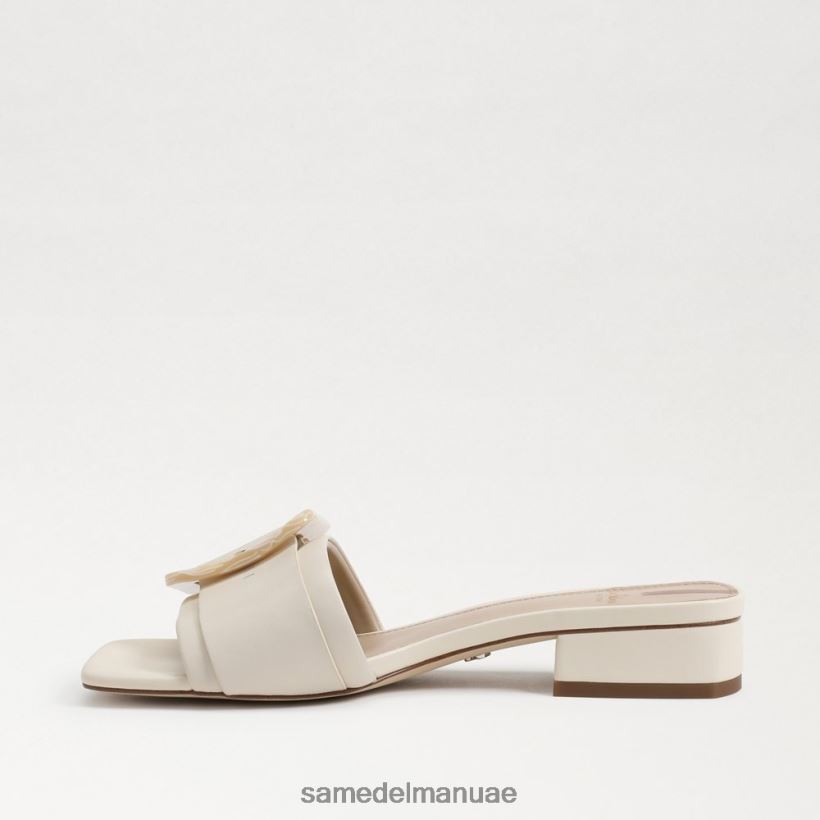 العاج الحديث أحذية Sam Edelman نحيف صندل منزلق من الشماس 246L6T417