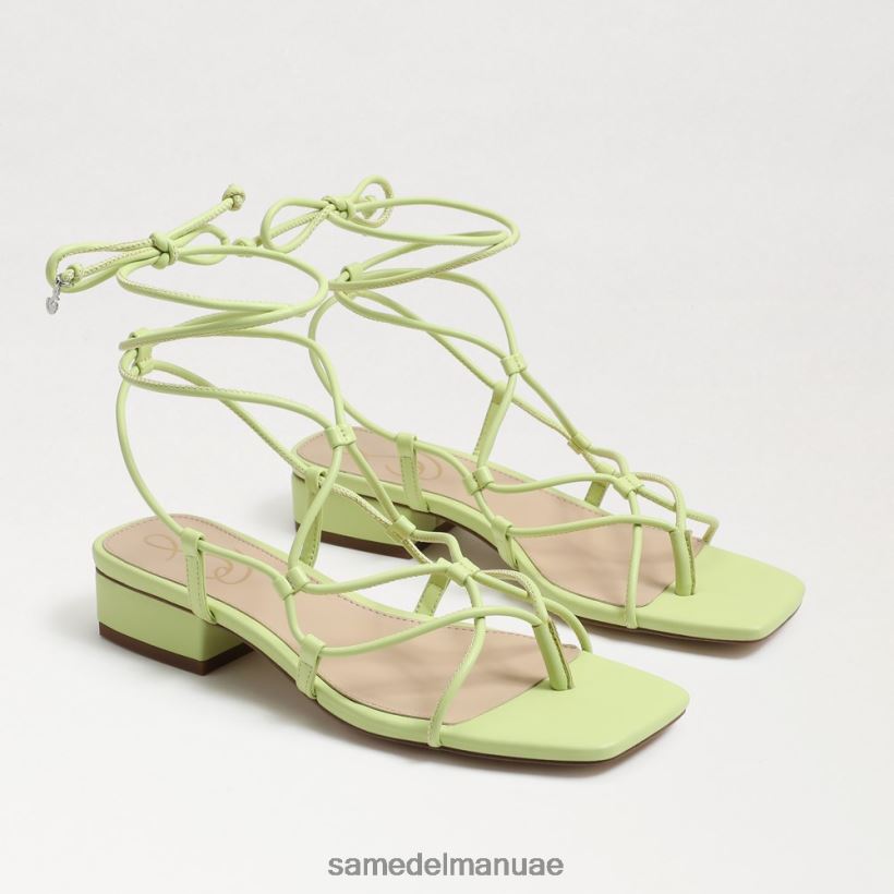 جلد الكيوي أحذية Sam Edelman نحيف صندل دافي 246L6T423
