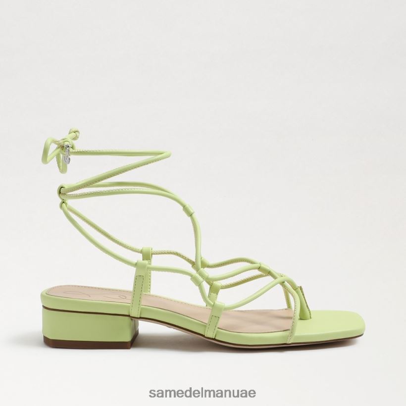 جلد الكيوي أحذية Sam Edelman نحيف صندل دافي 246L6T423