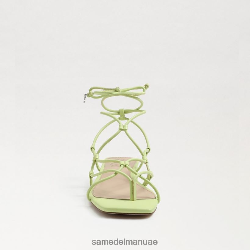 جلد الكيوي أحذية Sam Edelman نحيف صندل دافي 246L6T423