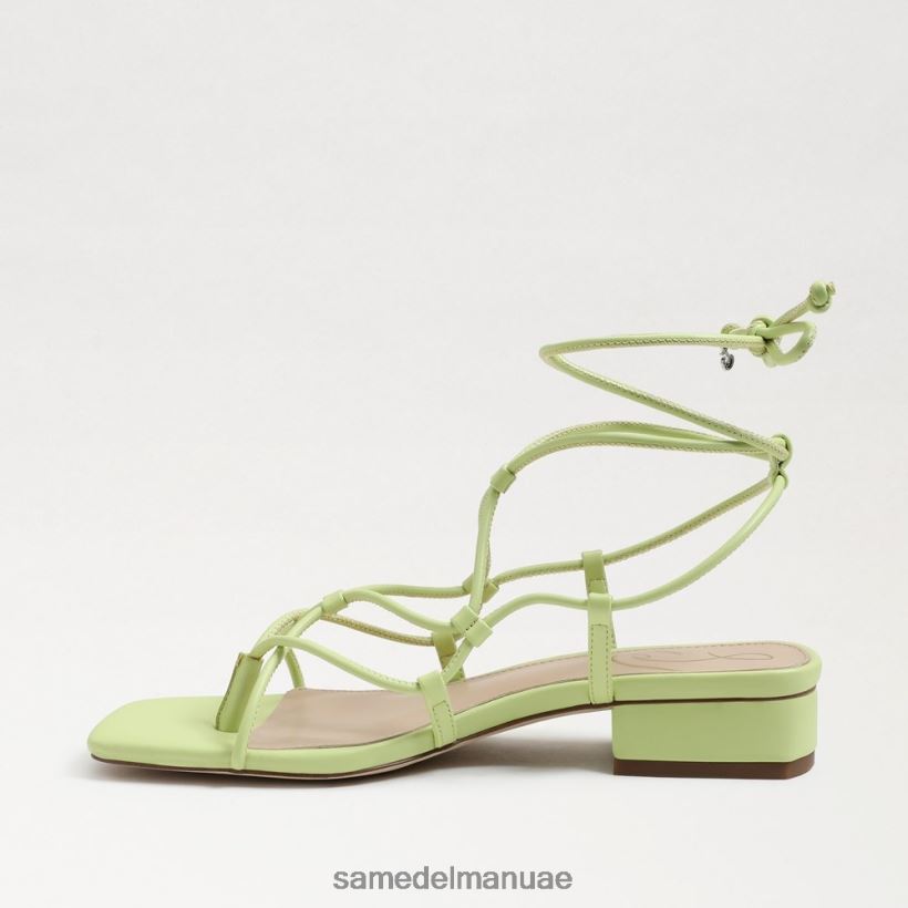 جلد الكيوي أحذية Sam Edelman نحيف صندل دافي 246L6T423