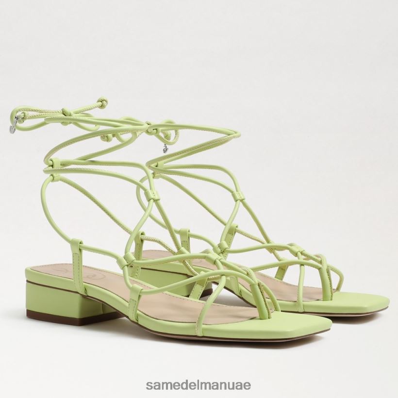 جلد الكيوي أحذية Sam Edelman نحيف صندل دافي 246L6T423