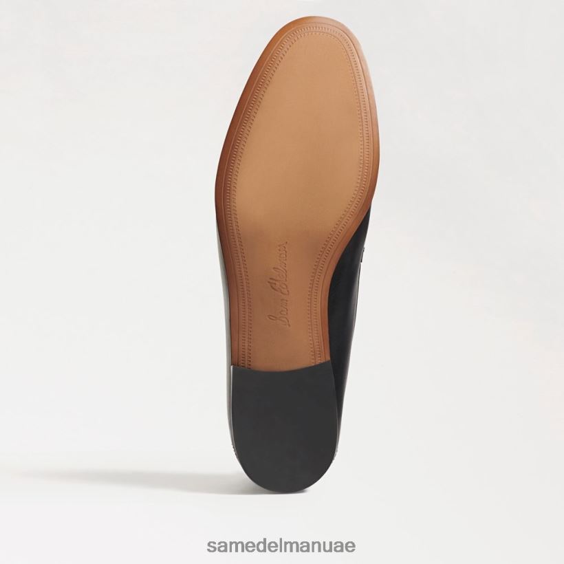 جلد أسود أحذية Sam Edelman نحيف لورين بت متعطل 246L6T42
