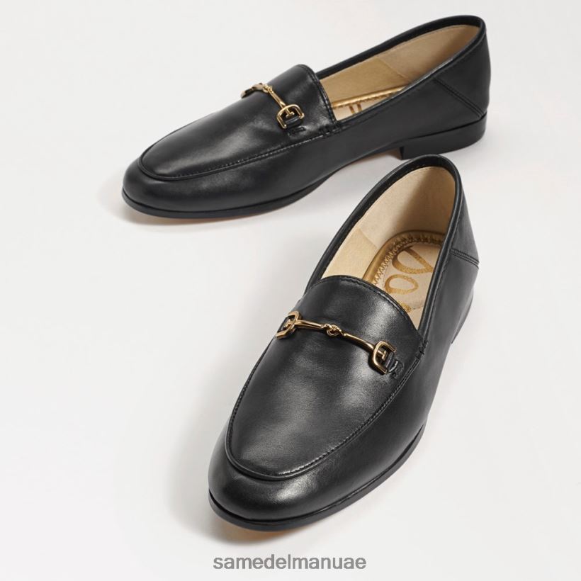 جلد أسود أحذية Sam Edelman نحيف لورين بت متعطل 246L6T42