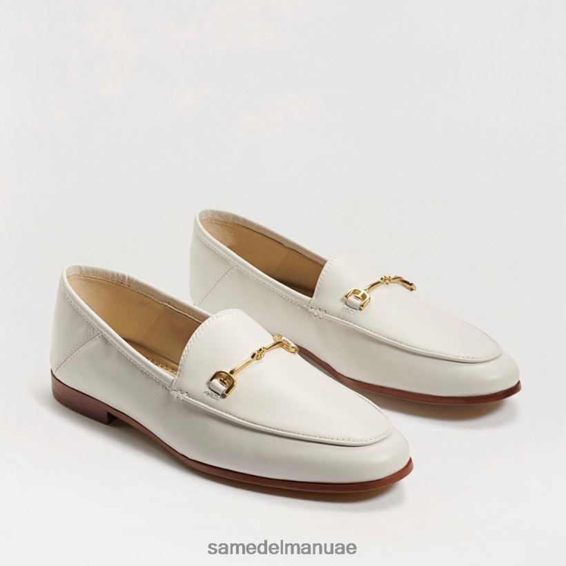 جلد أبيض أحذية Sam Edelman نحيف لورين بت متعطل 246L6T43