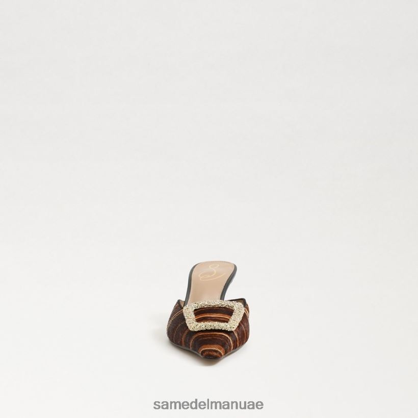 بني متعدد أحذية Sam Edelman نحيف بغل بكعب قطة بريت 246L6T430