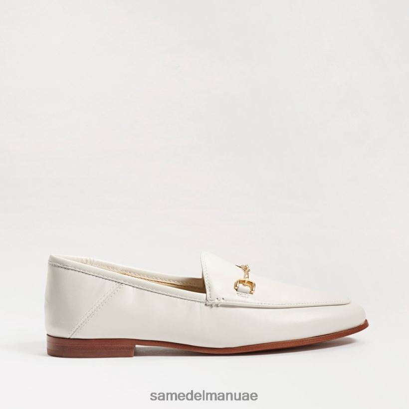 جلد أبيض أحذية Sam Edelman نحيف لورين بت متعطل 246L6T43