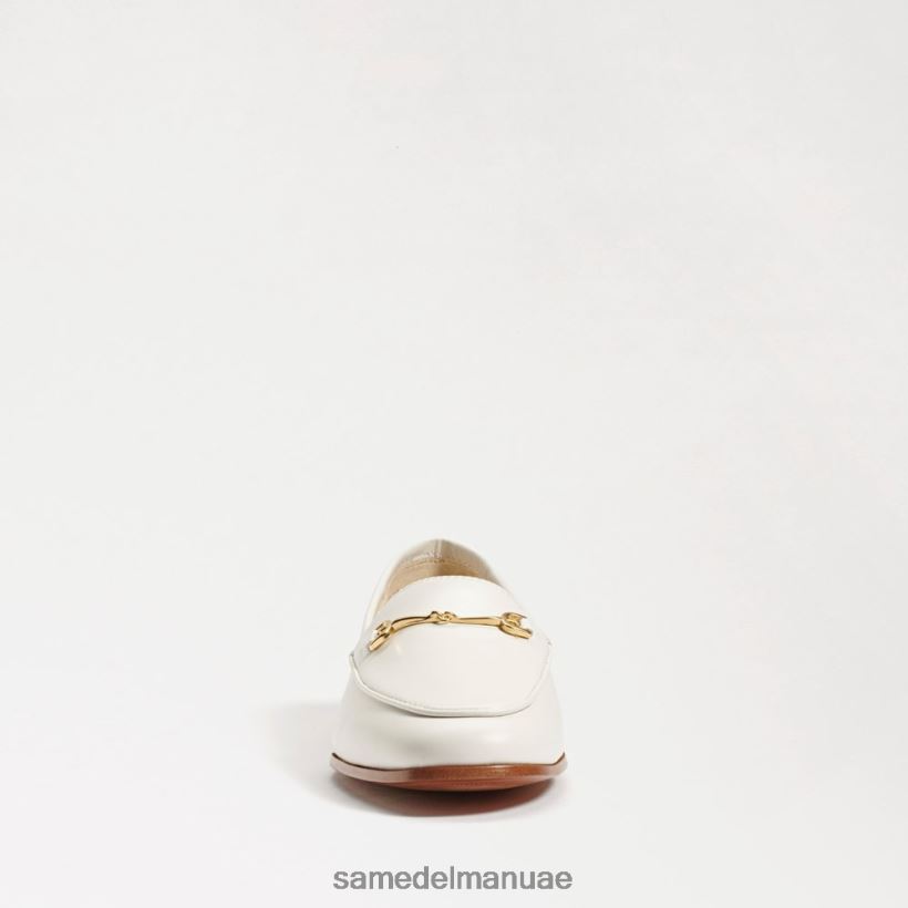 جلد أبيض أحذية Sam Edelman نحيف لورين بت متعطل 246L6T43