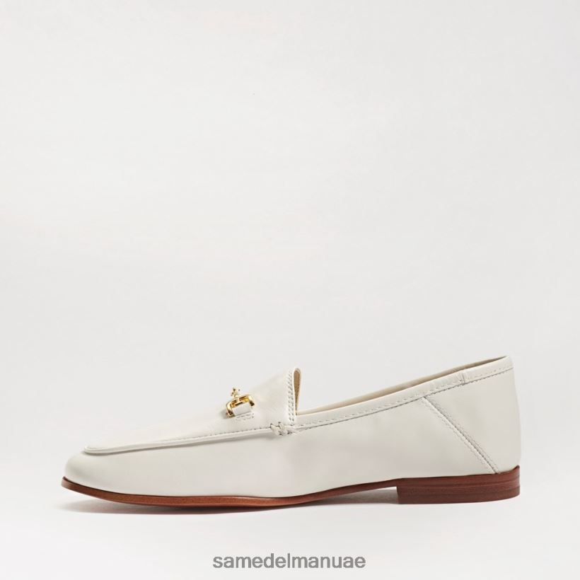 جلد أبيض أحذية Sam Edelman نحيف لورين بت متعطل 246L6T43