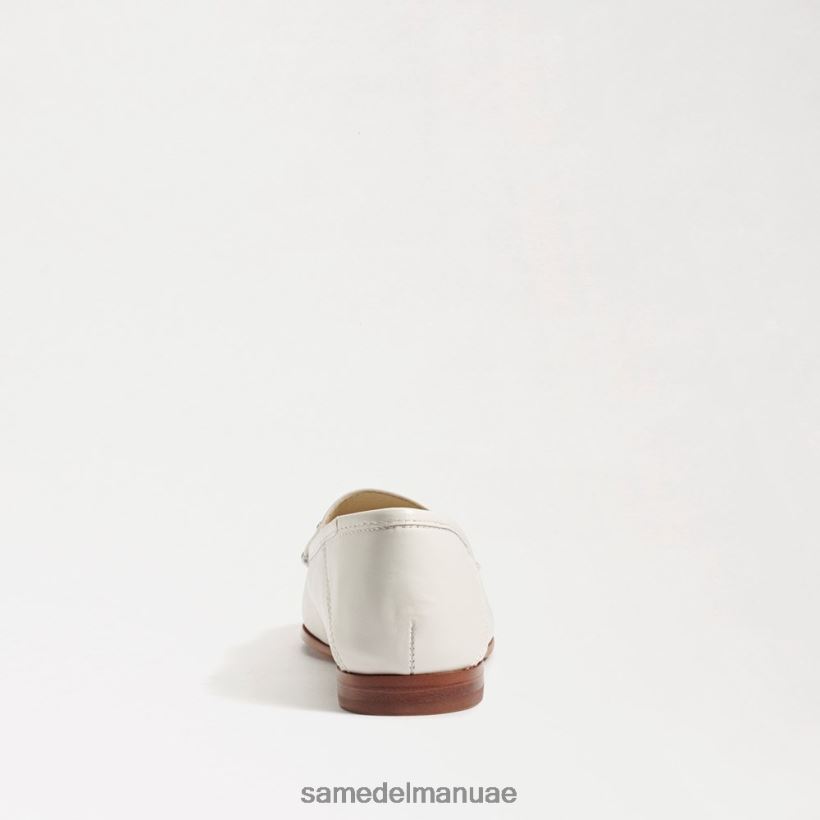 جلد أبيض أحذية Sam Edelman نحيف لورين بت متعطل 246L6T43