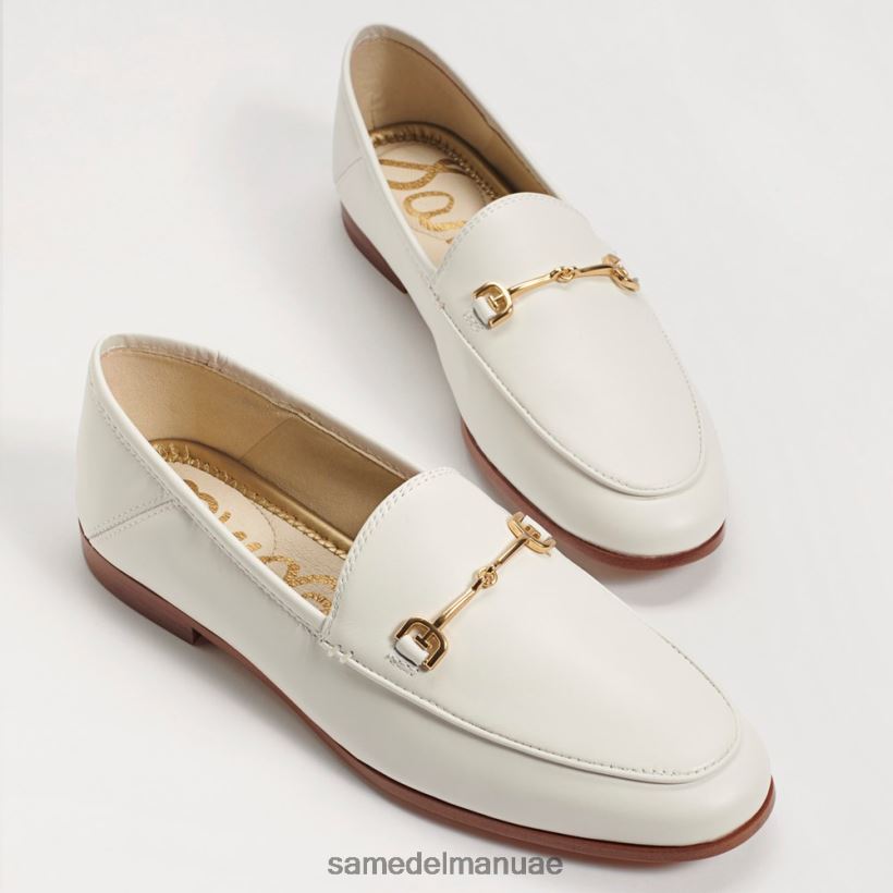 جلد أبيض أحذية Sam Edelman نحيف لورين بت متعطل 246L6T43