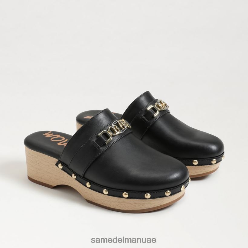 جلد أسود أحذية Sam Edelman نحيف كاي تسد 246L6T442
