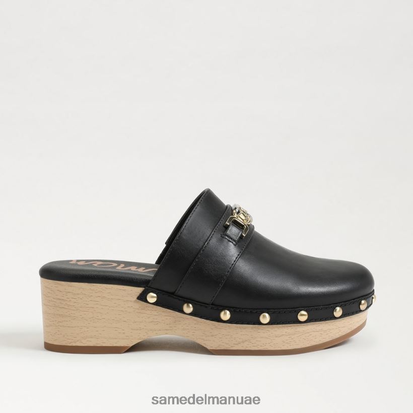 جلد أسود أحذية Sam Edelman نحيف كاي تسد 246L6T442