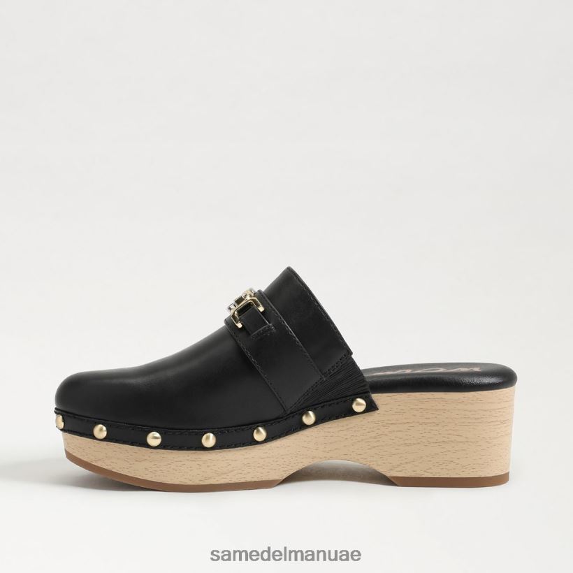 جلد أسود أحذية Sam Edelman نحيف كاي تسد 246L6T442