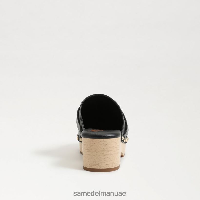 جلد أسود أحذية Sam Edelman نحيف كاي تسد 246L6T442