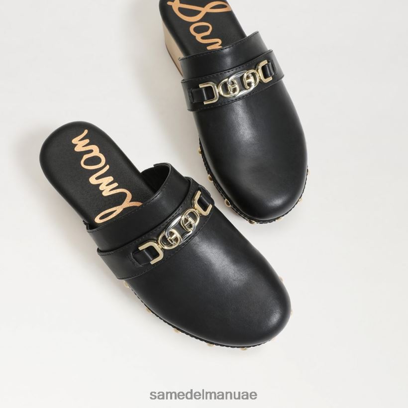 جلد أسود أحذية Sam Edelman نحيف كاي تسد 246L6T442