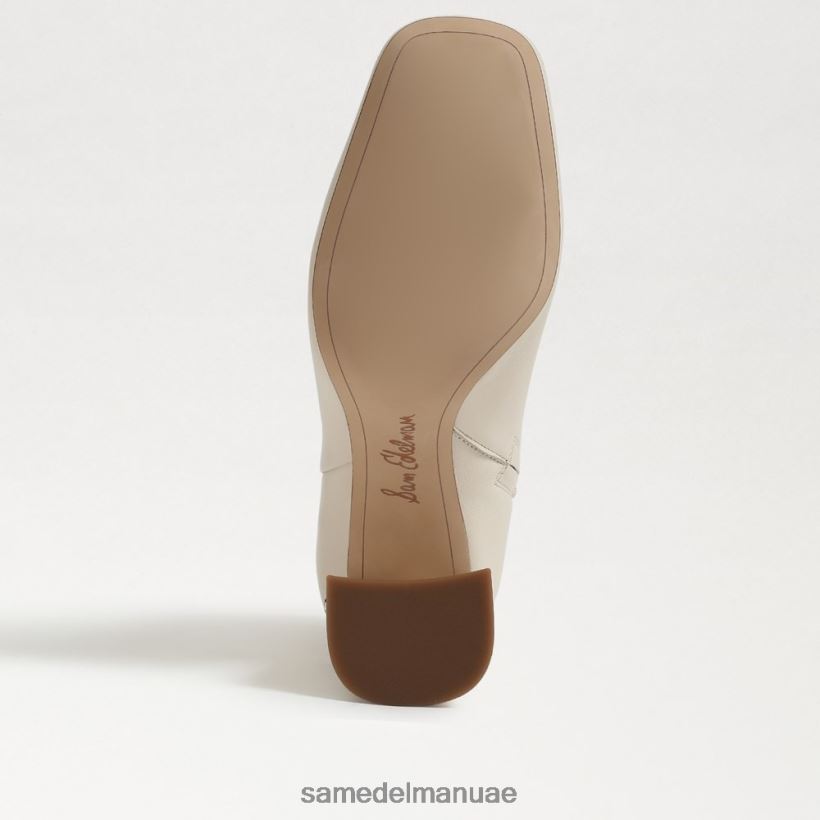 العاج الحديث أحذية Sam Edelman نحيف حذاء كودي للكاحل 246L6T445
