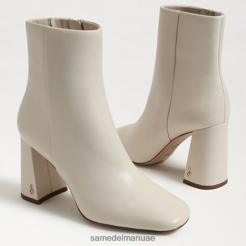 العاج الحديث أحذية Sam Edelman نحيف حذاء كودي للكاحل 246L6T445