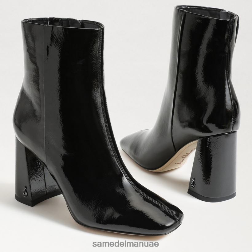 أسود أحذية Sam Edelman نحيف حذاء كودي للكاحل 246L6T447