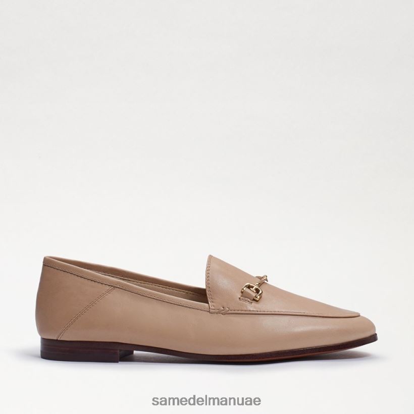 جلد بيج ناعم أحذية Sam Edelman نحيف لورين بت متعطل 246L6T44