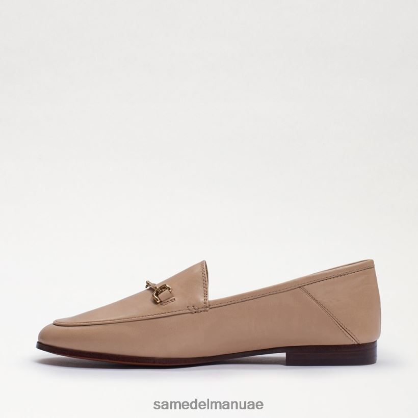جلد بيج ناعم أحذية Sam Edelman نحيف لورين بت متعطل 246L6T44