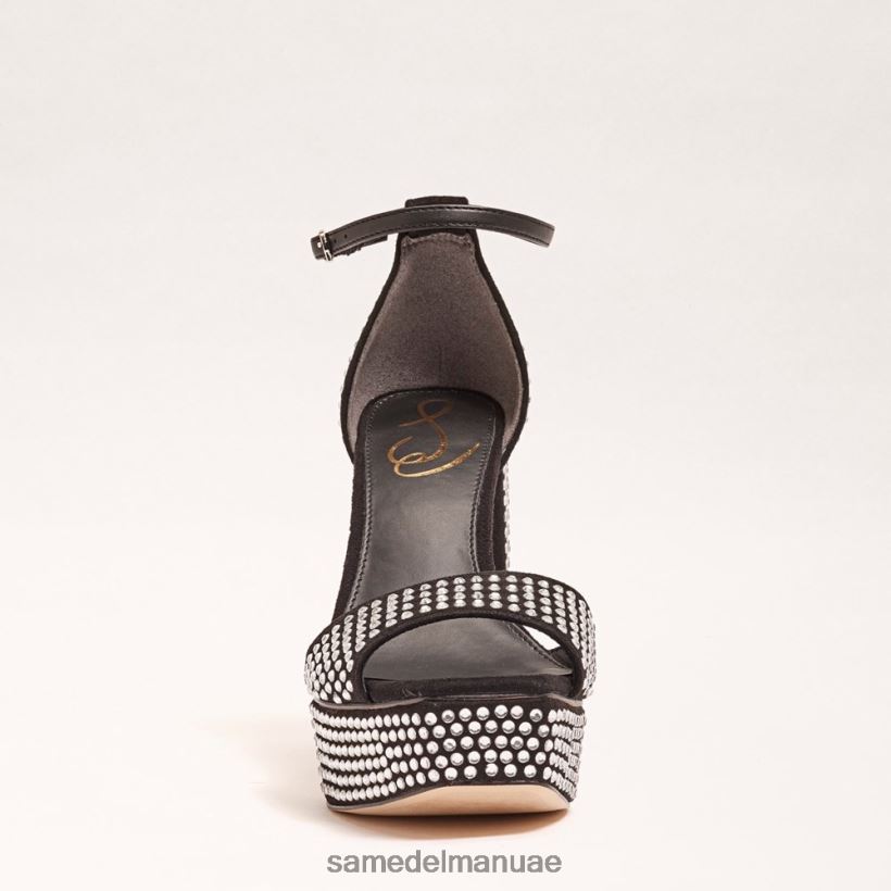 أسود أحذية Sam Edelman نحيف كعب منصة نيلي جليتز 246L6T453