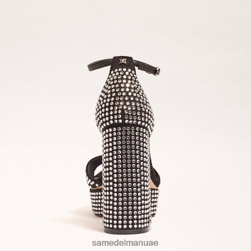 أسود أحذية Sam Edelman نحيف كعب منصة نيلي جليتز 246L6T453