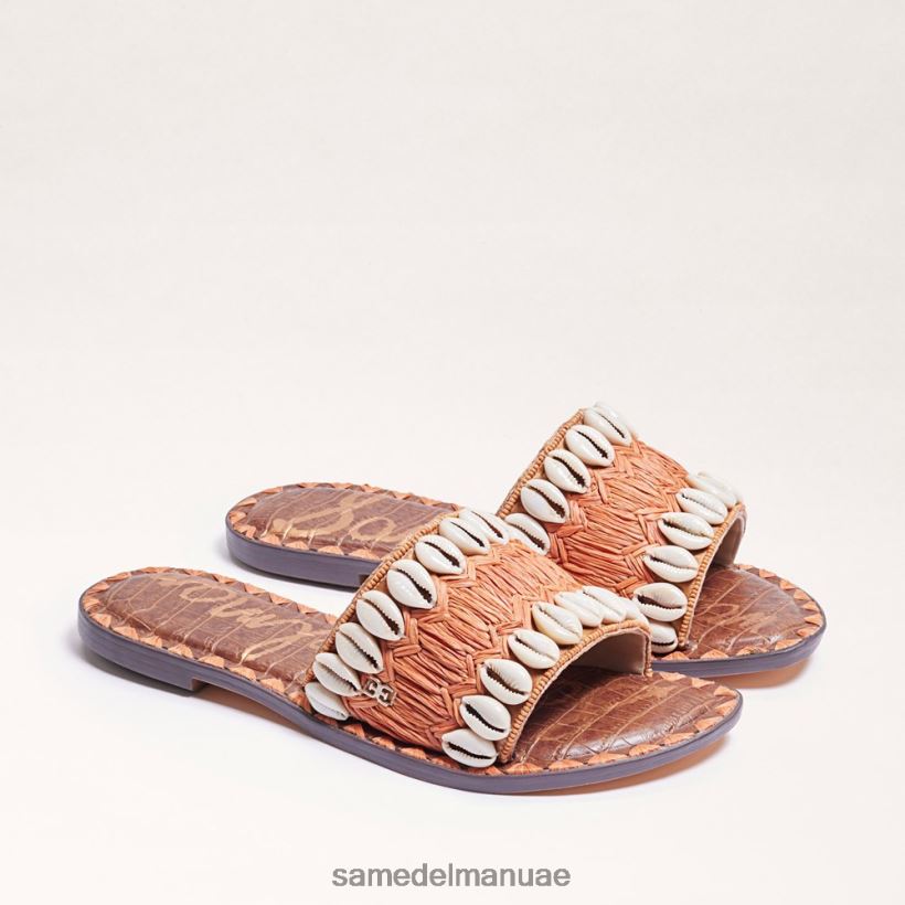 كونياك متعدد أحذية Sam Edelman نحيف صندل منزلق مطرز بالخرز 246L6T454
