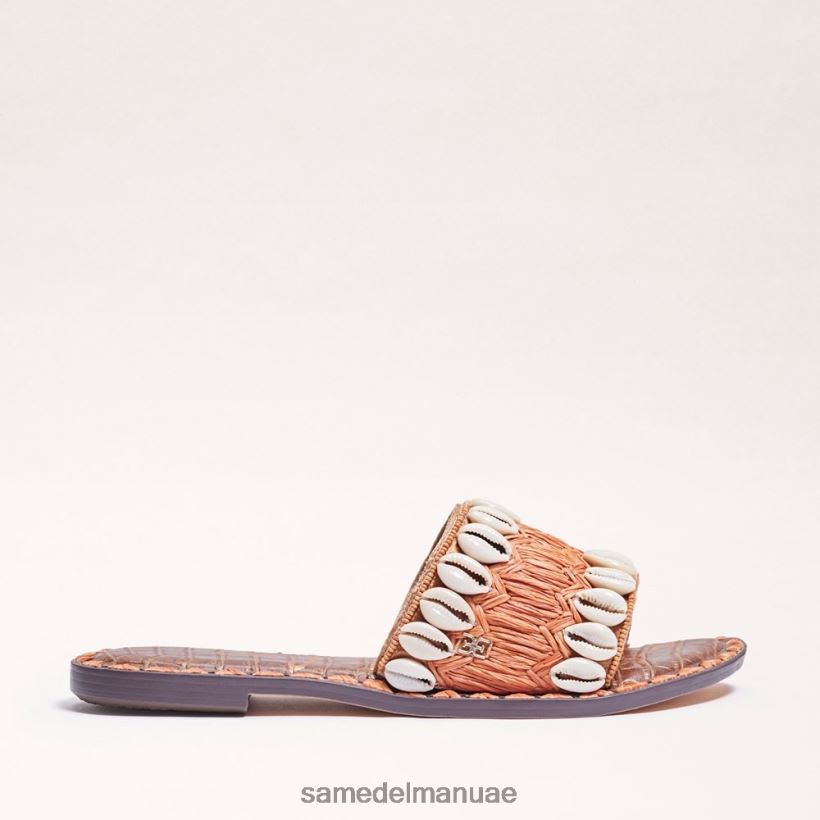 كونياك متعدد أحذية Sam Edelman نحيف صندل منزلق مطرز بالخرز 246L6T454