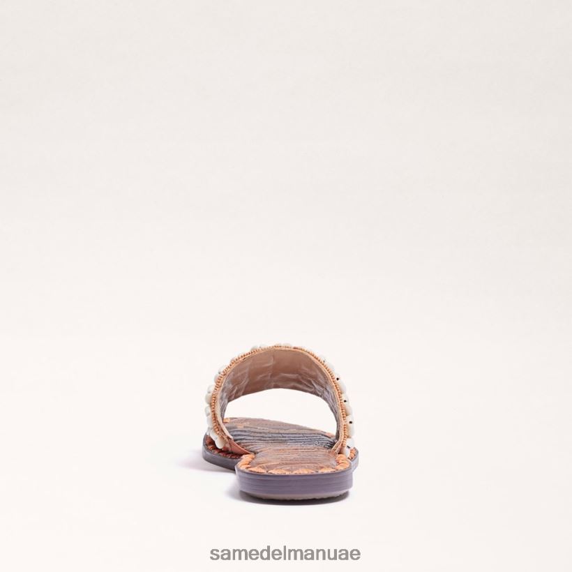 كونياك متعدد أحذية Sam Edelman نحيف صندل منزلق مطرز بالخرز 246L6T454