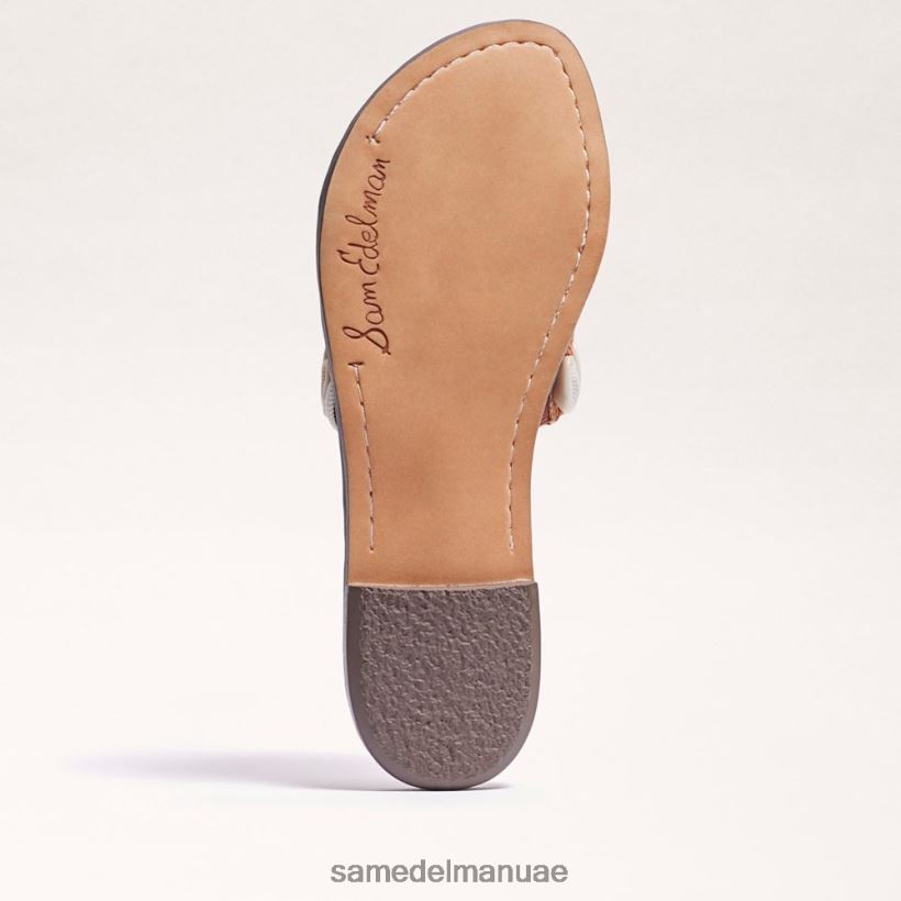 كونياك متعدد أحذية Sam Edelman نحيف صندل منزلق مطرز بالخرز 246L6T454