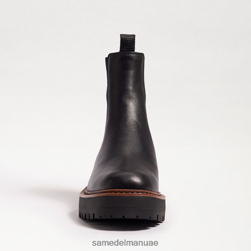 جلد أسود أحذية Sam Edelman نحيف حذاء لاجونا تشيلسي 246L6T459