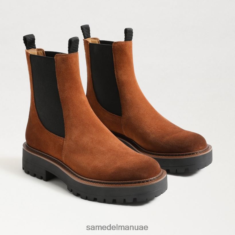 البني الحدودي أحذية Sam Edelman نحيف حذاء لاجونا تشيلسي 246L6T463
