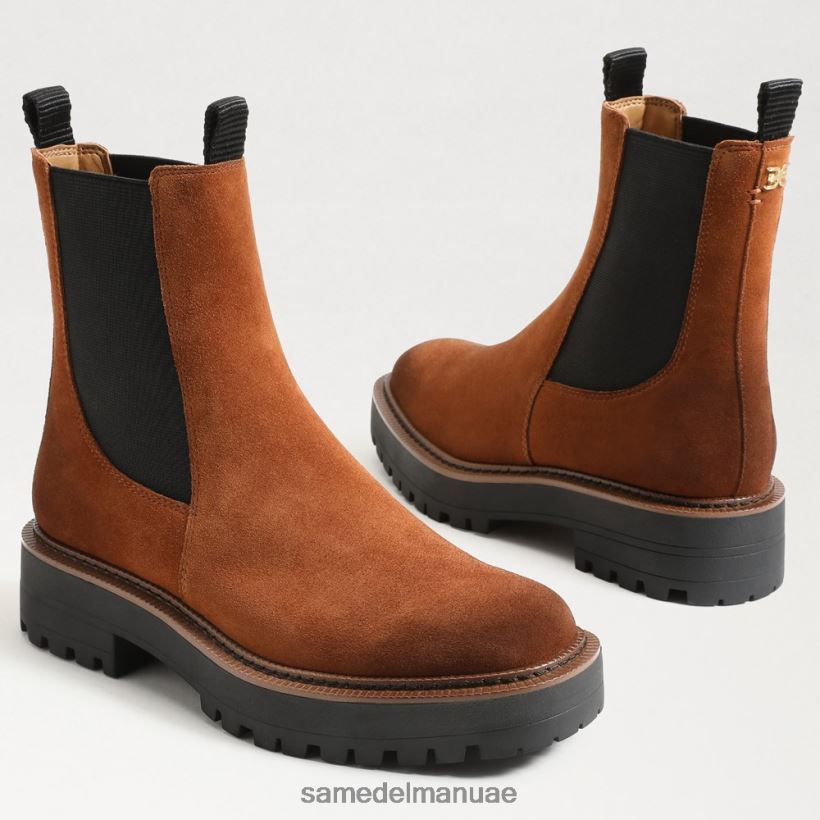 البني الحدودي أحذية Sam Edelman نحيف حذاء لاجونا تشيلسي 246L6T463